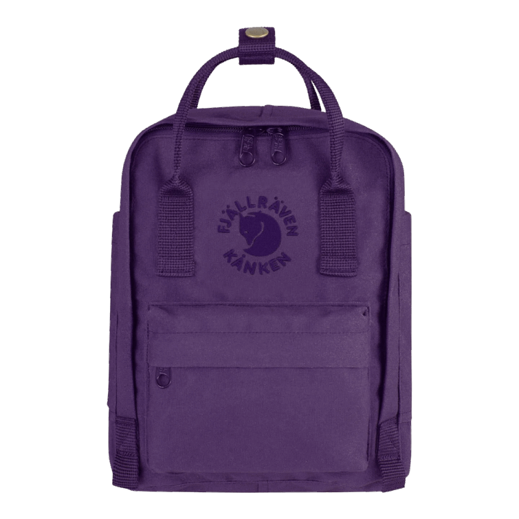 Violeta Profundo Re-kånken Mini Fjällräven Moda