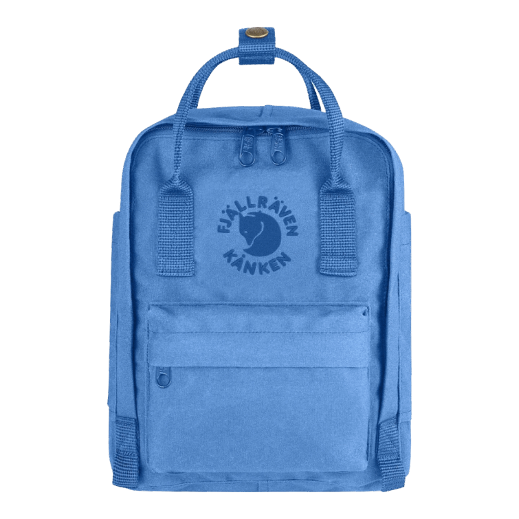Fjällräven Marca De Moda Un Azul Re-kånken Mini