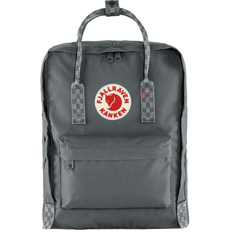 Fjällräven Fashion Kånken - Patrón De Ajedrez Súper Gris De Varios Colores