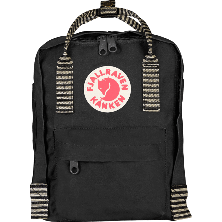 Fjällräven Fashion Black/striped Kånken Mini - Varios Colores