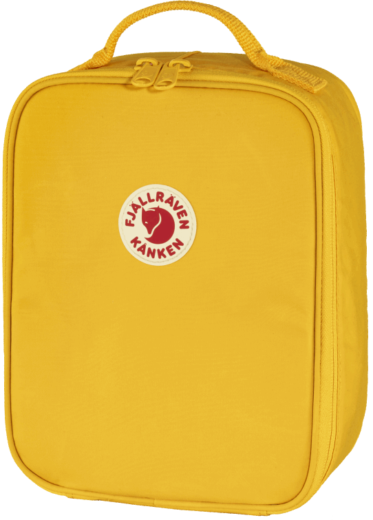 Kånken Mini Nevera Fjällräven Marca De Moda Amarillo Cálido
