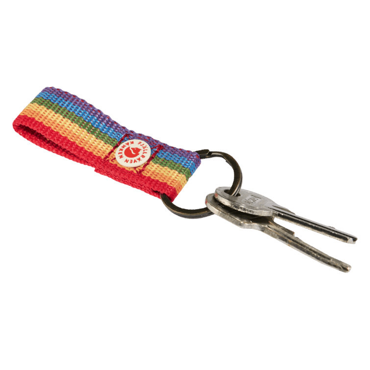 Kånken Arco Iris Llavero Fjällräven Marca De Moda Patrón De Arco Iris