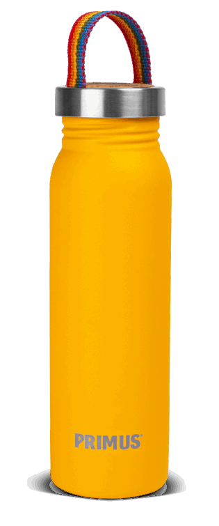 Amarillo Cálido Con Estampado De Arcoíris Klunken 700ml De Una Sola Pared Fjällräven Fashion