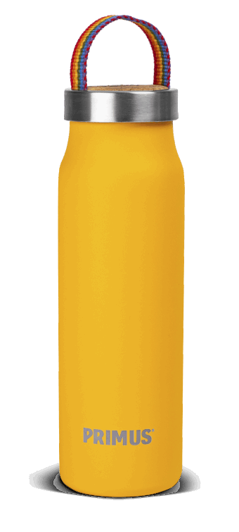 Klunken 500ml Doble Pared Fjällräven Moda Patrón Cálido Amarillo-arcoíris