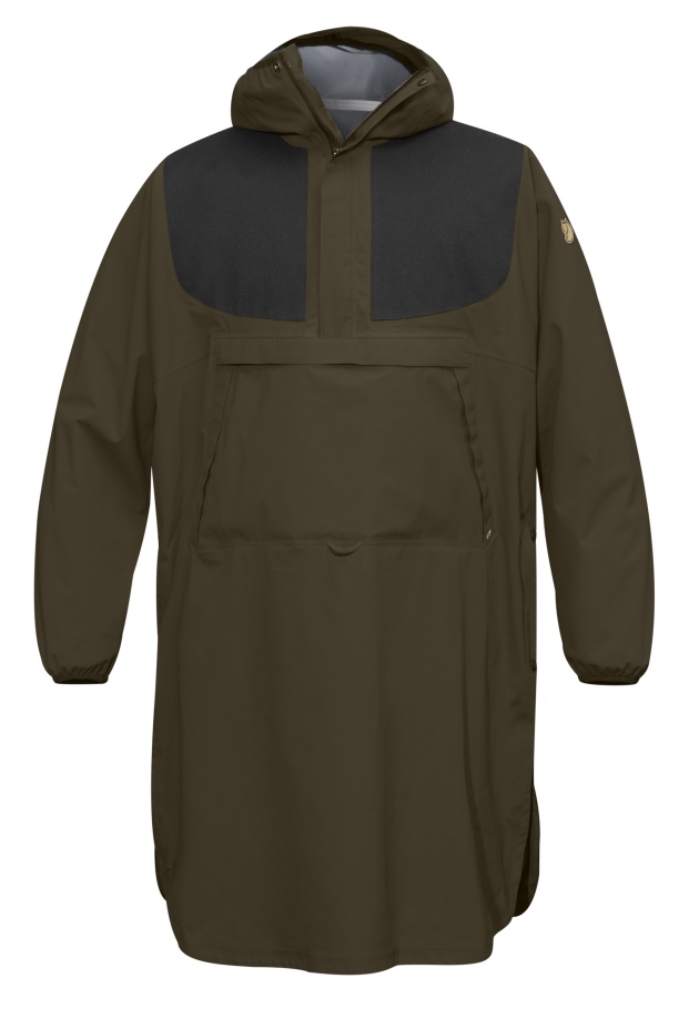 Fjällräven Fashion Poncho Eco-shell De Laponia Verde Oliva Oscuro