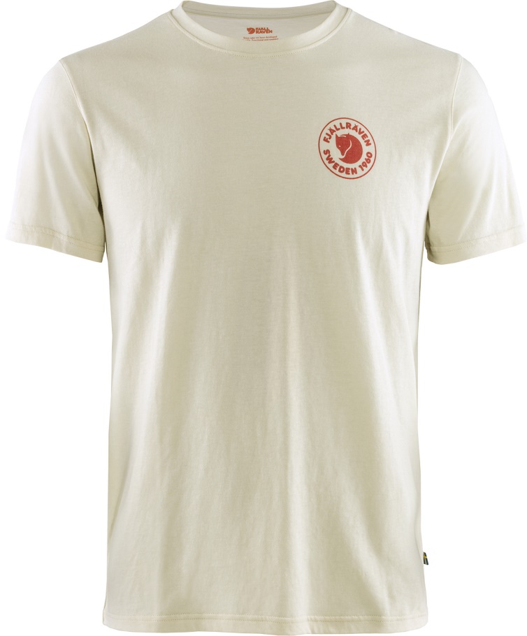 Fjällräven Marca De Moda Blanco Tiza 1960 Logo Camiseta M