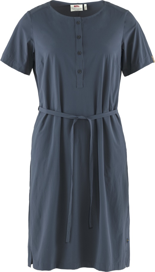Vestido Övik Lite Azul Marino Con Moda Fjällräven
