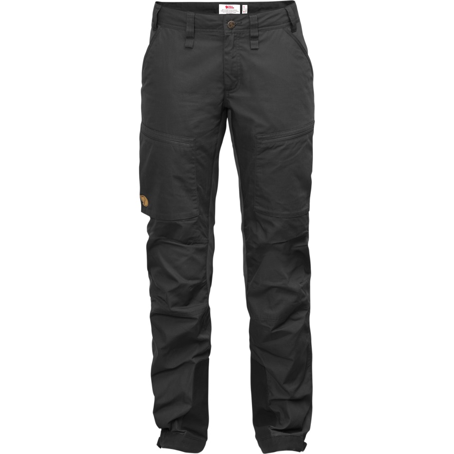 Gris Oscuro Fjällräven Moda Abisko Lite Trekking Pantalones W Reg