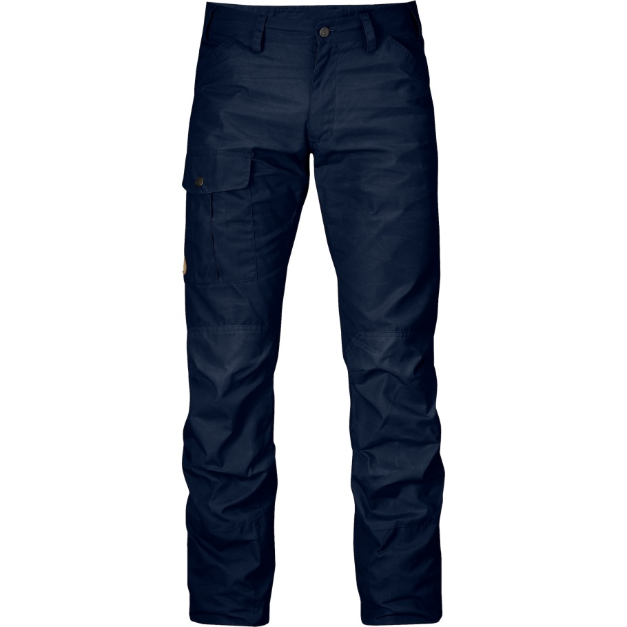 Azul Marino Oscuro Nils Pantalones M Largo Fjällräven Moda