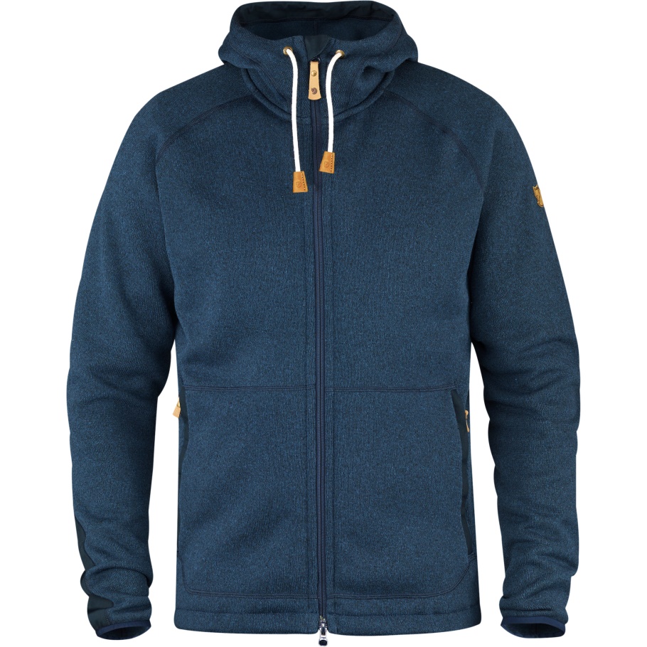 Fjällräven Moda Azul Marino Övik Polar Con Capucha W