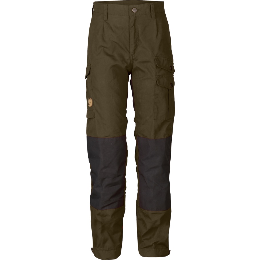 Pantalones Anchos Fjällräven Fashion Kids Verde Oliva Oscuro