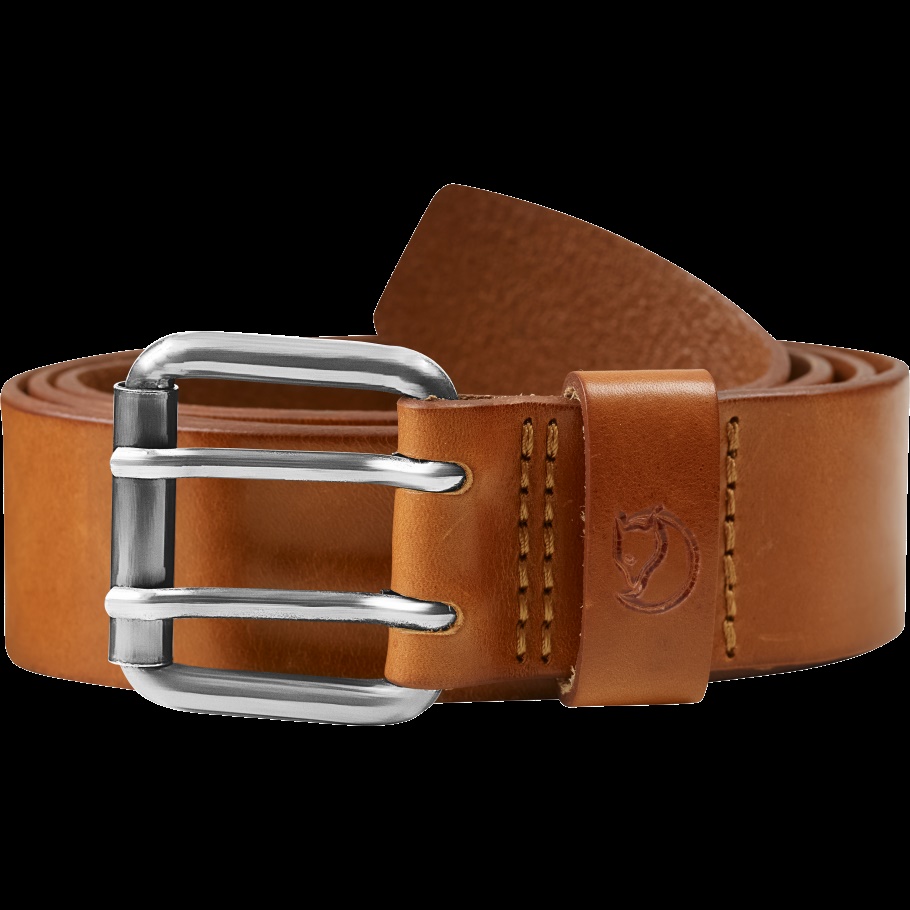 Cuero Coñac Singi Cinturón De Dos Pines Fjällräven Moda