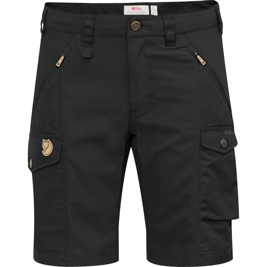 Fjällräven Fashion Nikka Shorts Curvos W Negro
