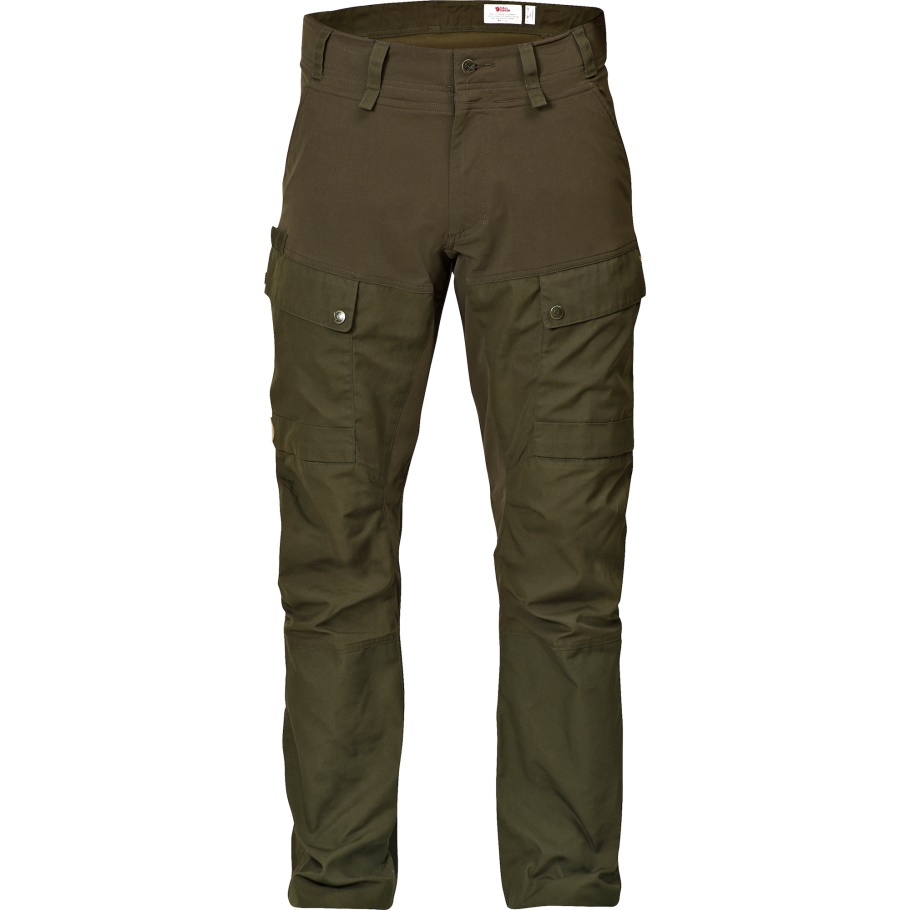 Verde Oliva Oscuro Fjällräven Moda Laponia Híbrido Pantalones M