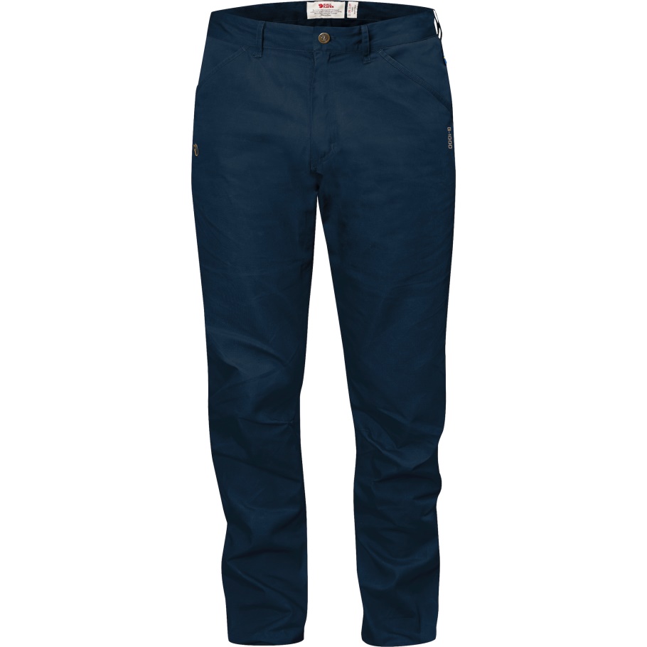 Azul Marino Fjällräven Moda Alta Costa Pantalones M Largo