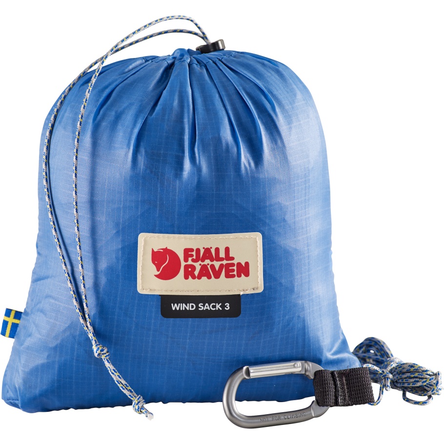 Un Azul Fjällräven Saco De Viento De Moda 3