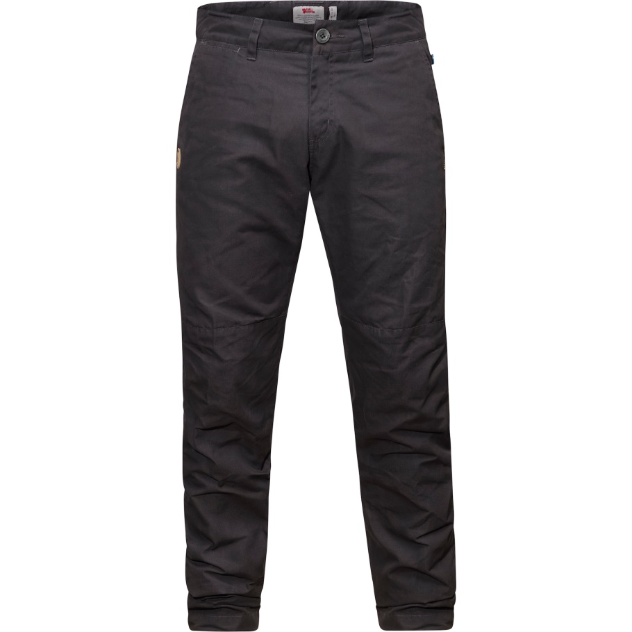 Gris Oscuro Srmland Tapered Pantalones De Invierno M Long Fjällräven Moda