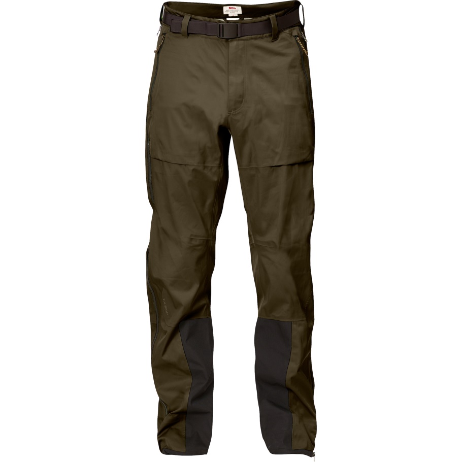 Pantalones Keb Eco-shell M Fjällräven Moda Oliva Oscuro