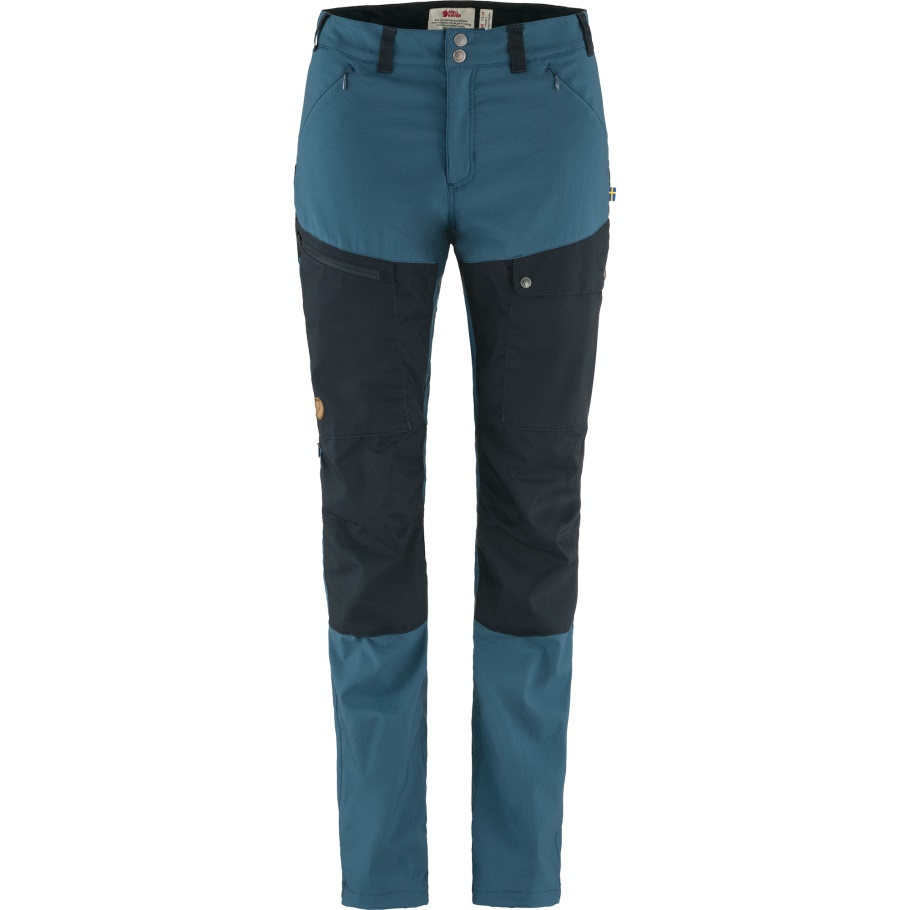 Fjällräven Fashion Indigo Blue-dark Navy Abisko Pantalones Cortos De Verano Con Pantalones Cortos