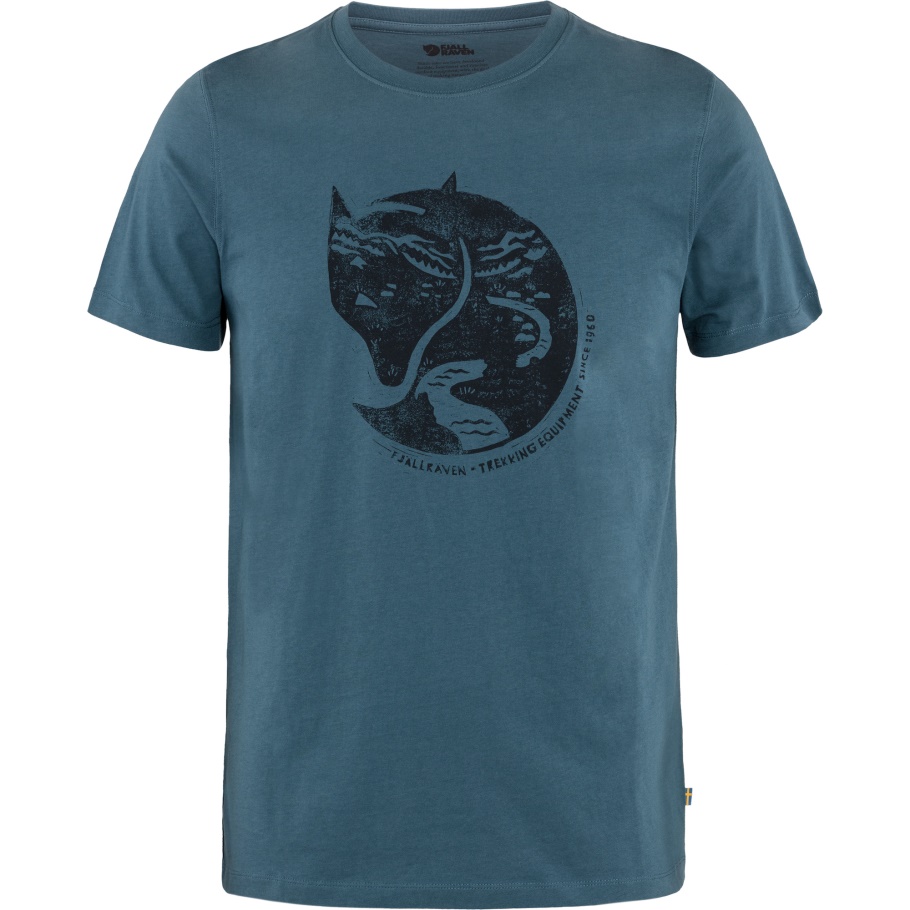 Azul índigo Fjällräven Moda Zorro ártico Camiseta M