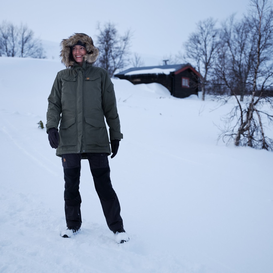 Vidda Pro Pants W Short Fjällräven Fashion Negro-negro