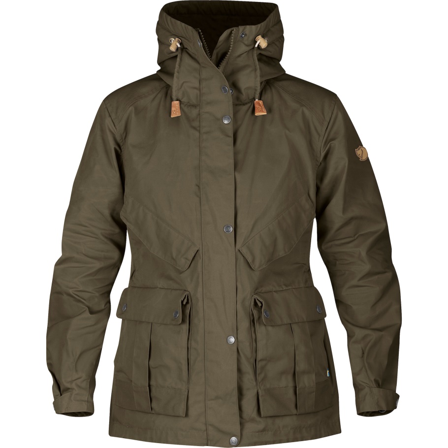 Chaqueta No. 68 W Fjällräven Moda Oliva Oscuro