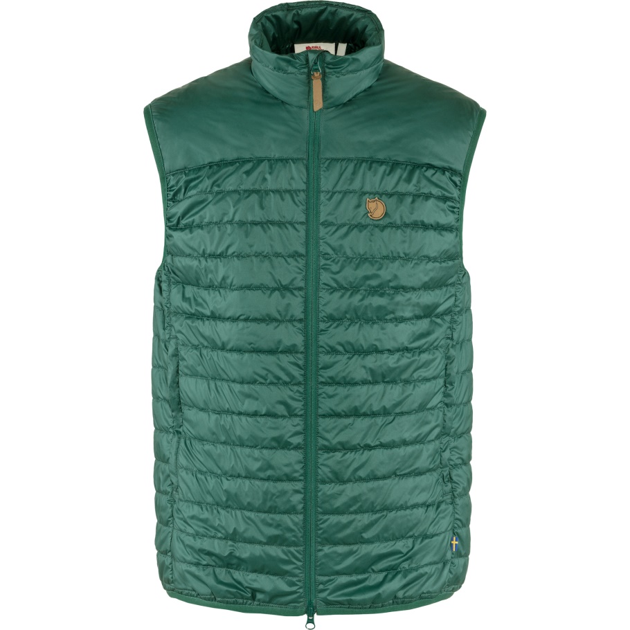 Chaleco Acolchado Verde ártico Fjällräven Marca De Moda Abisko M