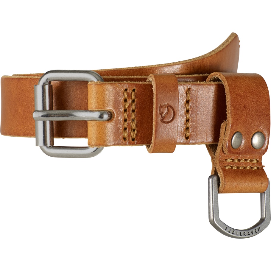Cinturón Singi Para Niños Fjällräven Moda Cuero Cognac