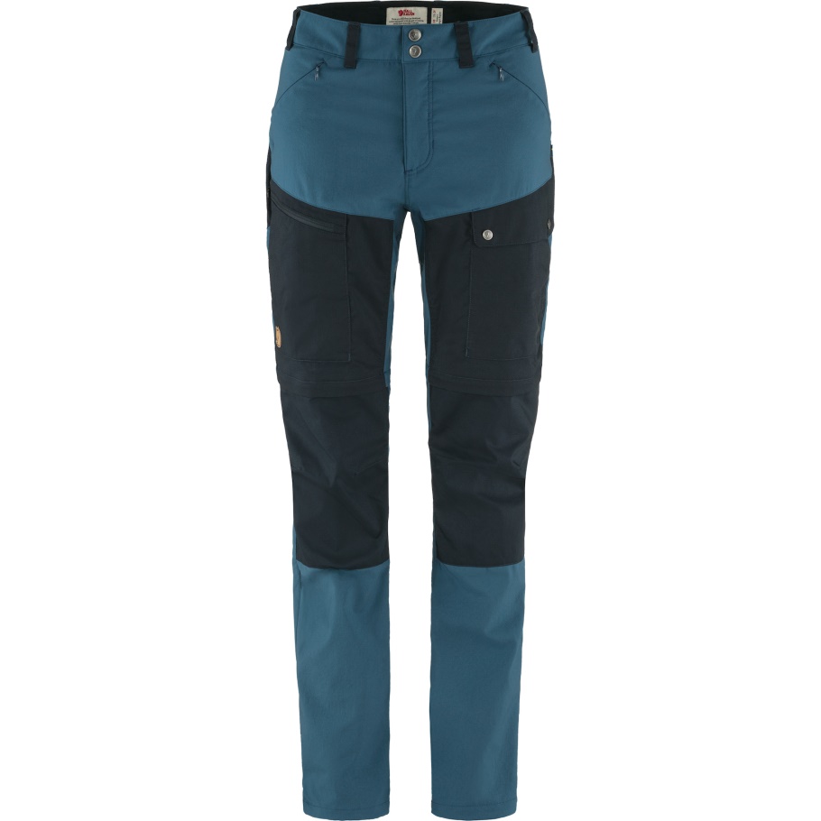 Fjällräven Fashion Indigo Blue-dark Navy Abisko Midsummer Pantalones Con Cremallera W
