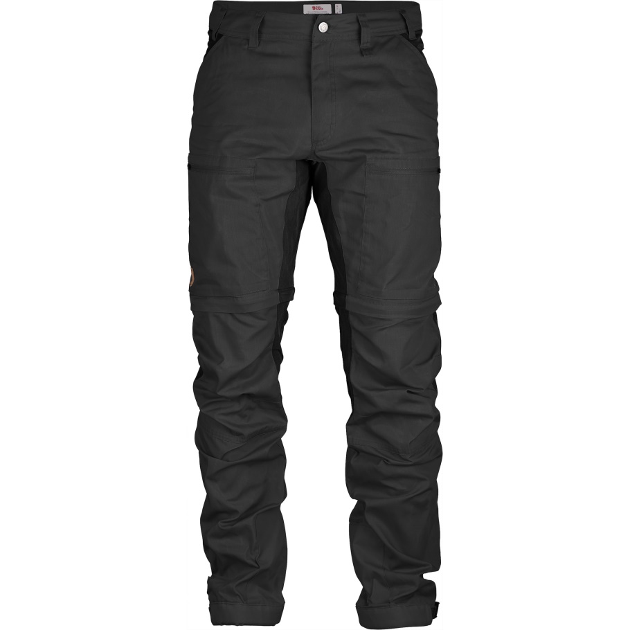 Abisko Lite Trekking Zip-off M Long Fjällräven Fashion Gris Oscuro-negro