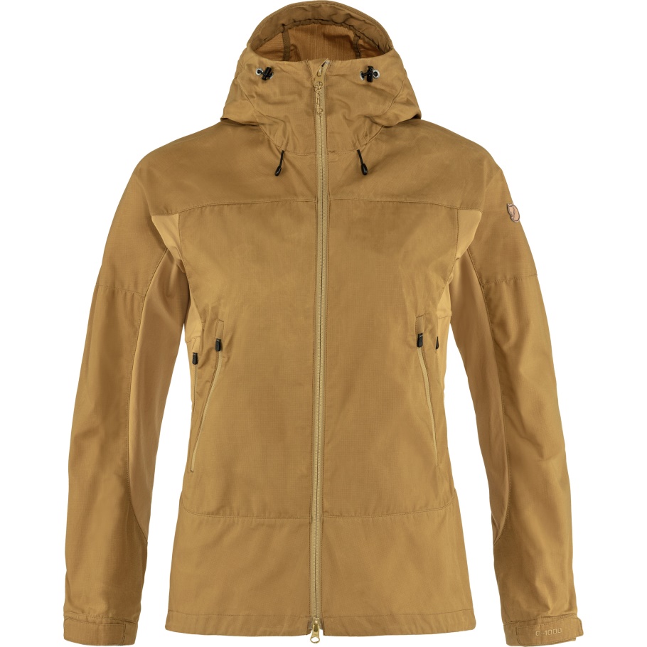 Sarraceno Marrón Fjällräven Marca De Moda Abisko Lite Trekking Chaqueta W