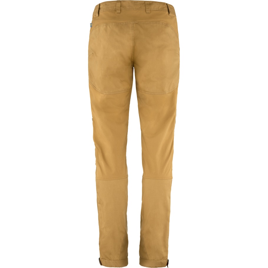 Abisko Lite Trekking Pants W Short Fjällräven Fashion Sarraceno Marrón