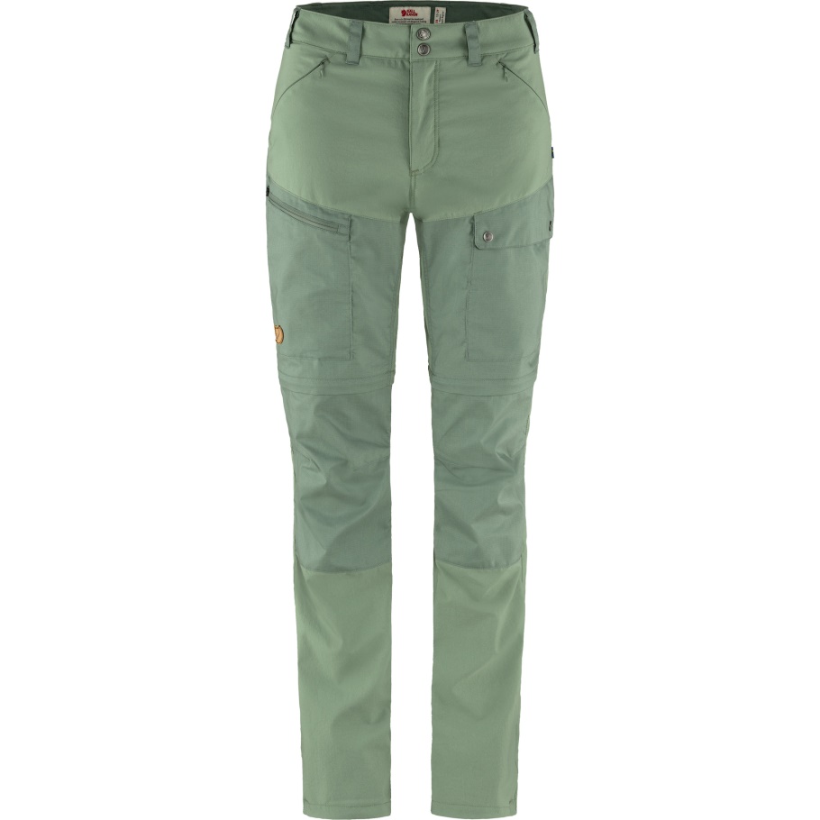 Jade Green-patina Green Abisko Midsummer Zip Off Pants W Fjällräven Fashion