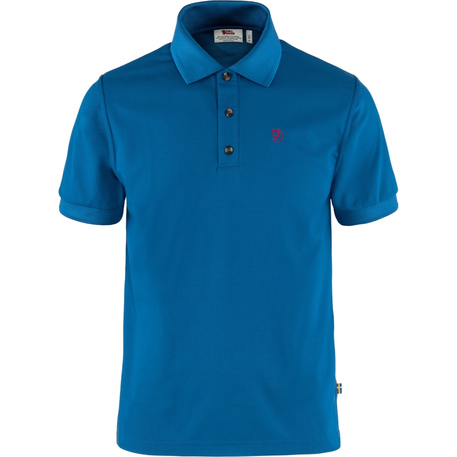 Alpine Azul Fjällräven Marca De Moda Crowley Camisa De Piqué M