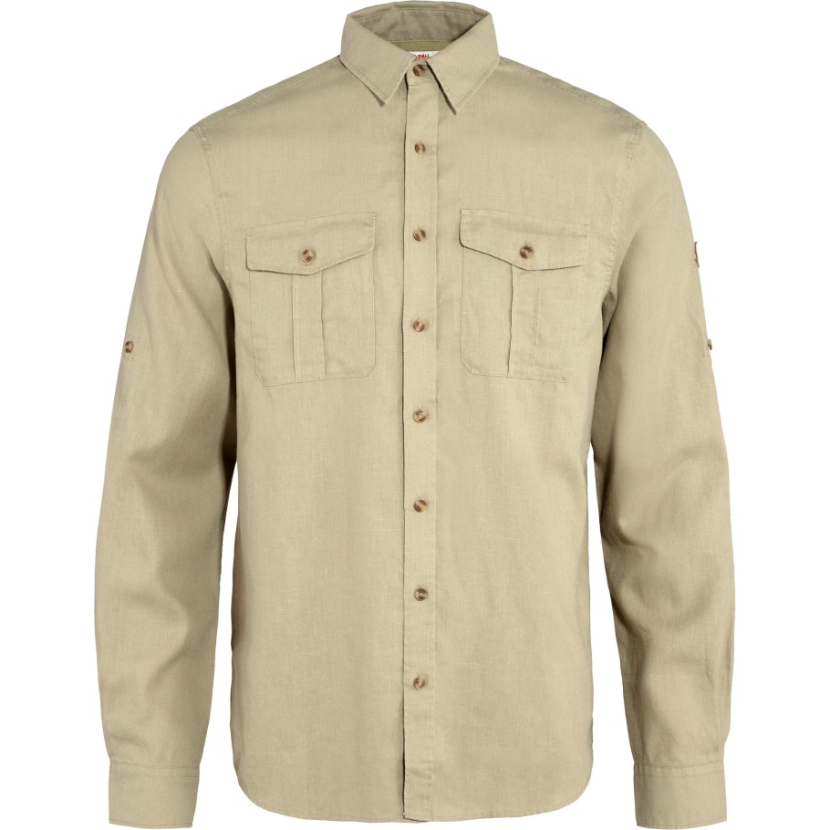 Övik Camisa De Viaje Ls M Fjällräven Moda Piedra Arenisca