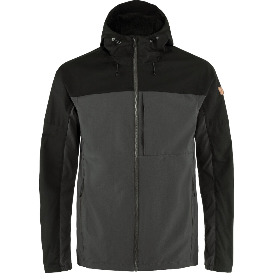 Abisko Midsummer Jacket M Gris Oscuro-negro Fjällräven Marca De Moda