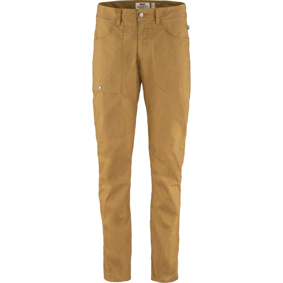 Fjällräven Moda Todos Los Días Pantaloncitos M Largo Sarraceno Marrón