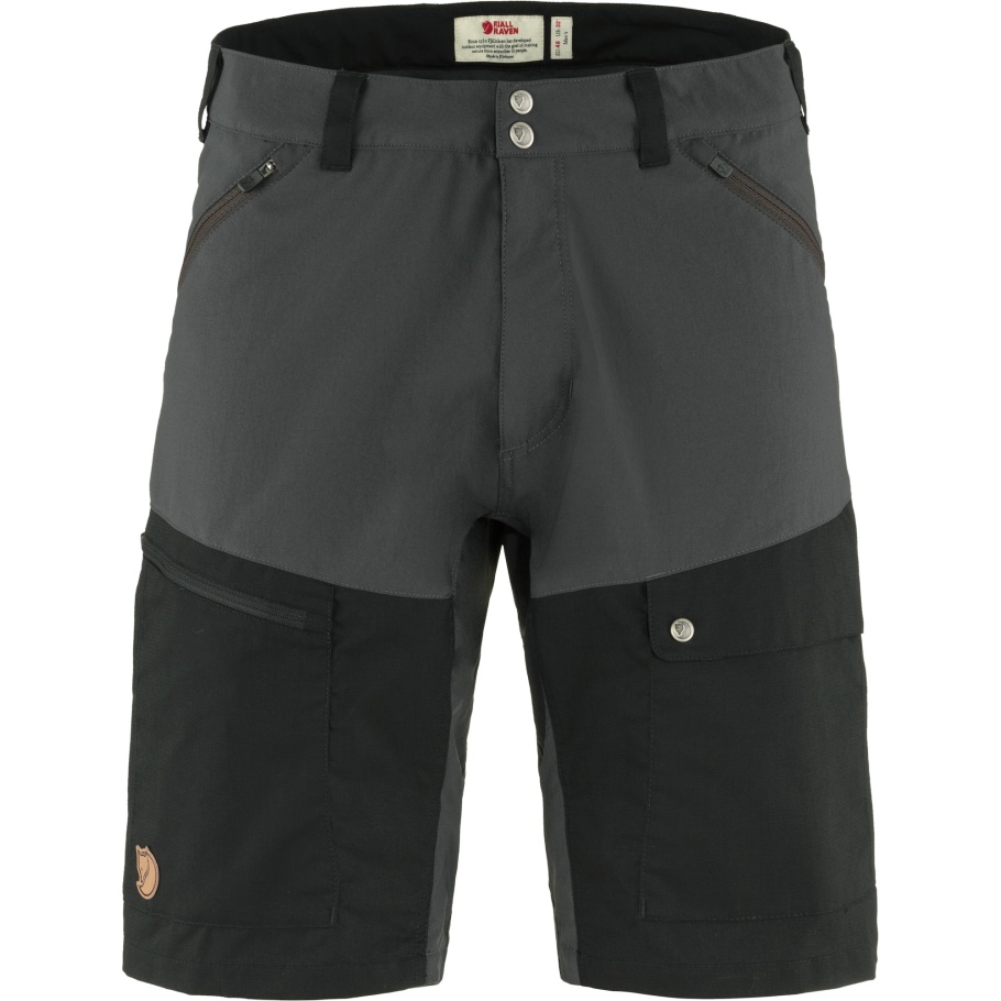 Abisko Midsummer Shorts M Gris Oscuro-negro Fjällräven Moda
