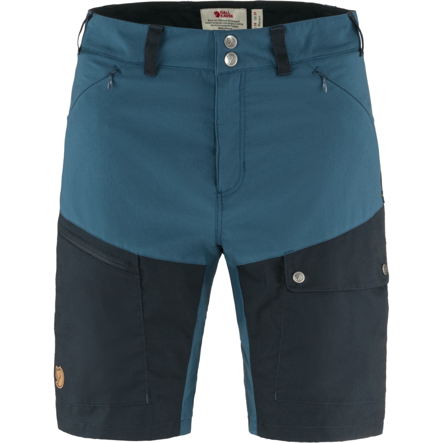 Pantalones Cortos Abisko Midsummer Azul índigo-azul Marino Oscuro Moda Fjällräven