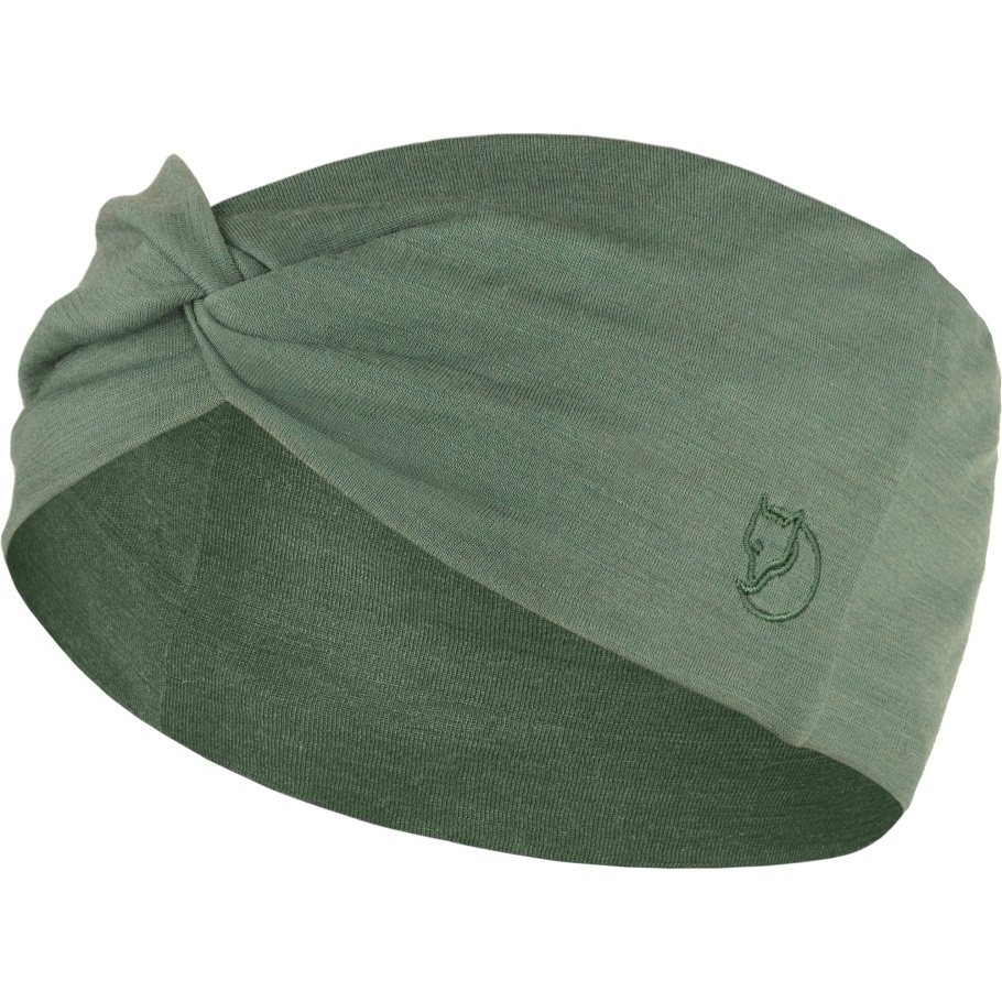 Diadema De Lana Abisko Pátina Verde Fjällräven Moda