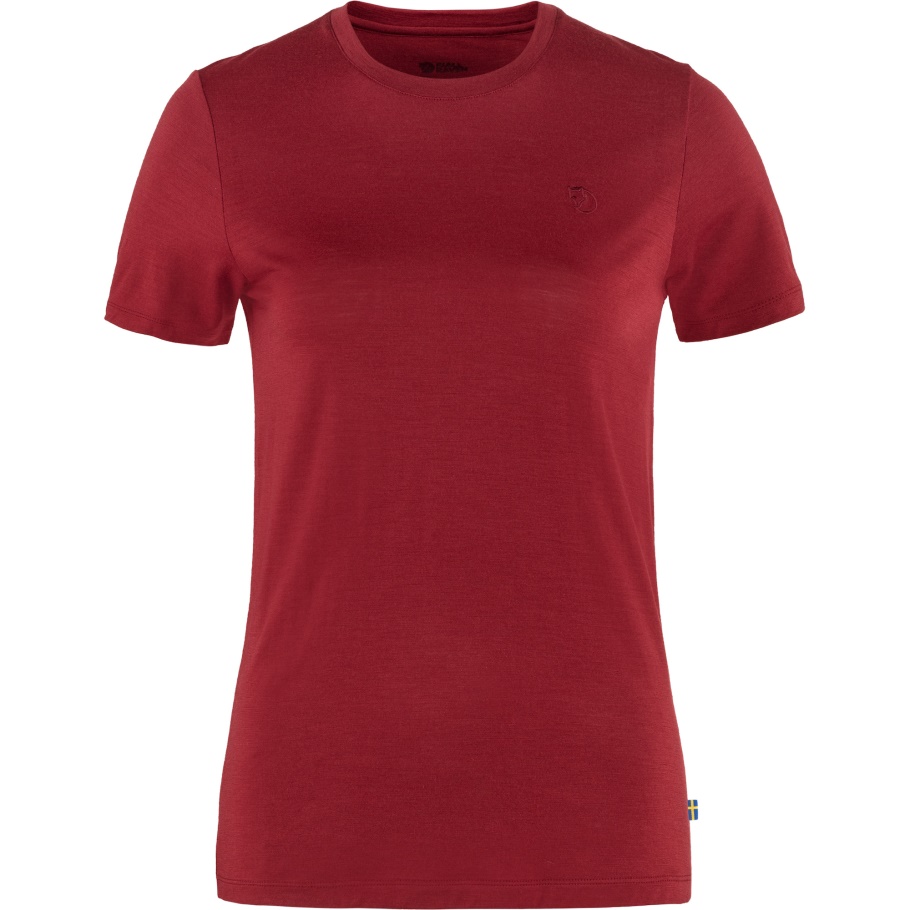 Fjällräven Moda Abisko Lana Ss W Rojo Granada