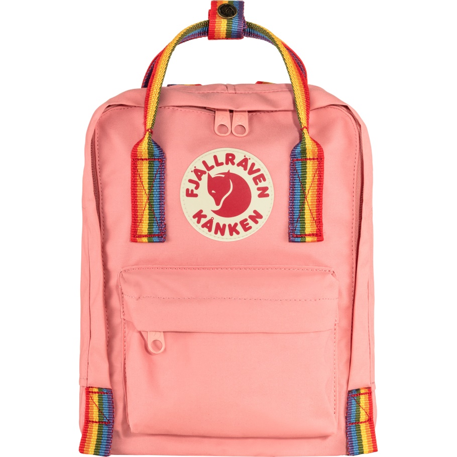 Fjällräven Moda Rosa-arcoíris Patrón Kånken Arcoíris Mini