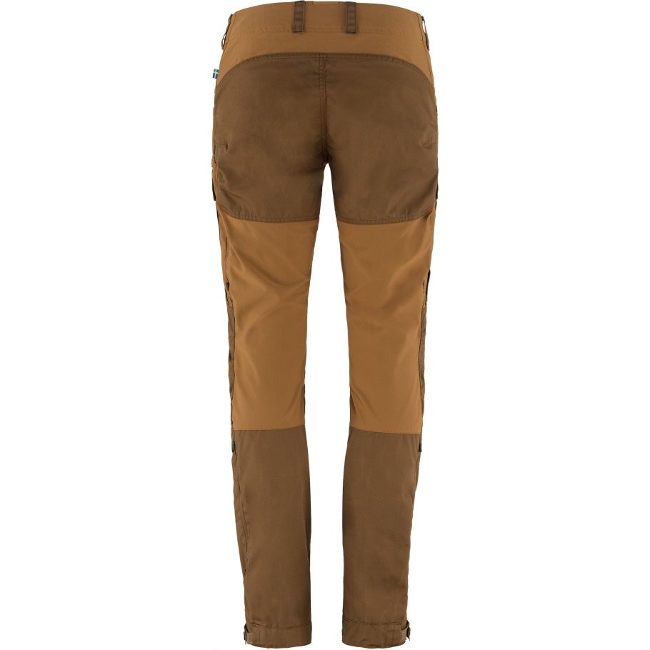 Pantalones Keb W Short Fjällräven Moda Madera Marrón-castaño