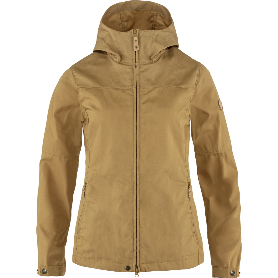 Chaqueta Stina W Sarraceno Marrón Fjällräven Moda