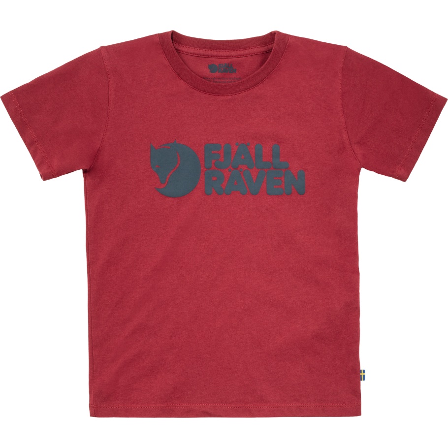 Camiseta Logo Niños Granada Rojo Fjällräven Moda