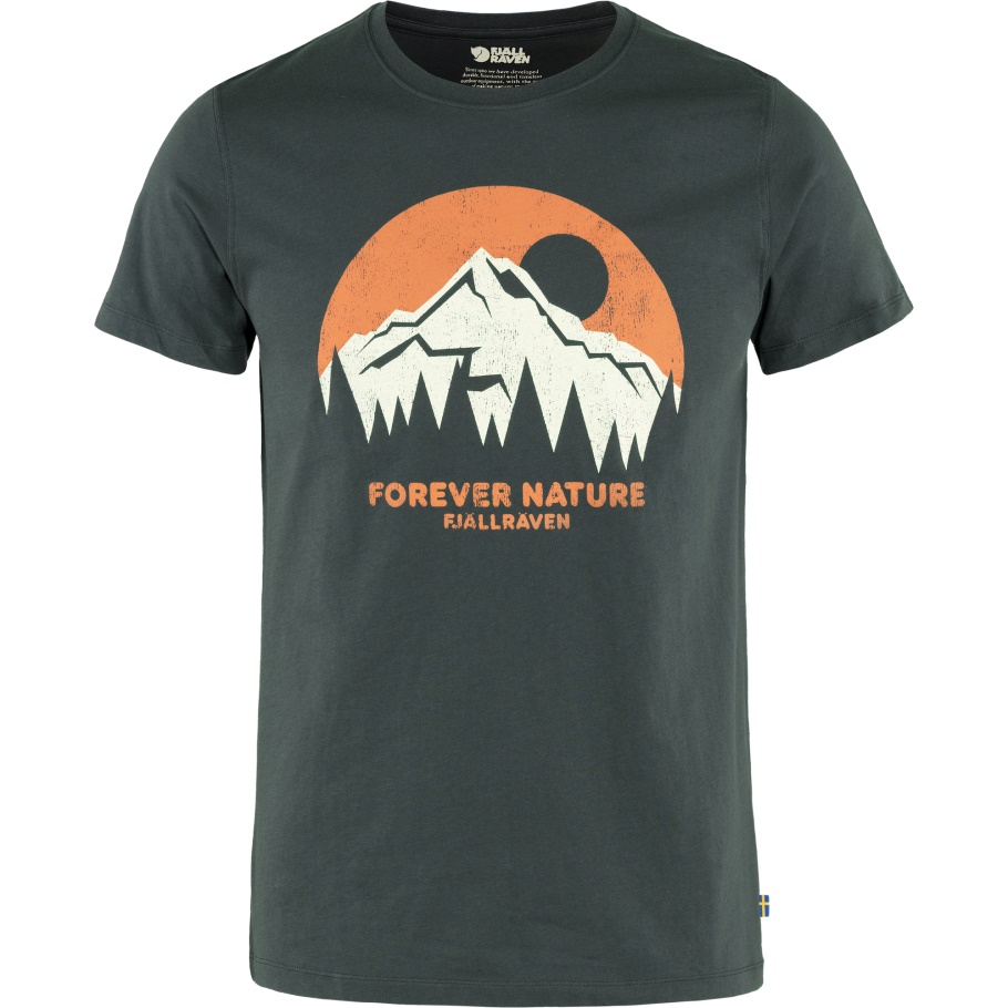 Fjällräven Moda Naturaleza Camiseta M Azul Marino Oscuro