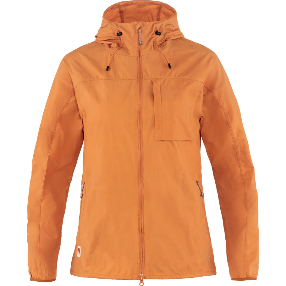 Chaqueta Cortavientos Fjällräven Fashion High Coast Con Naranja Especiado