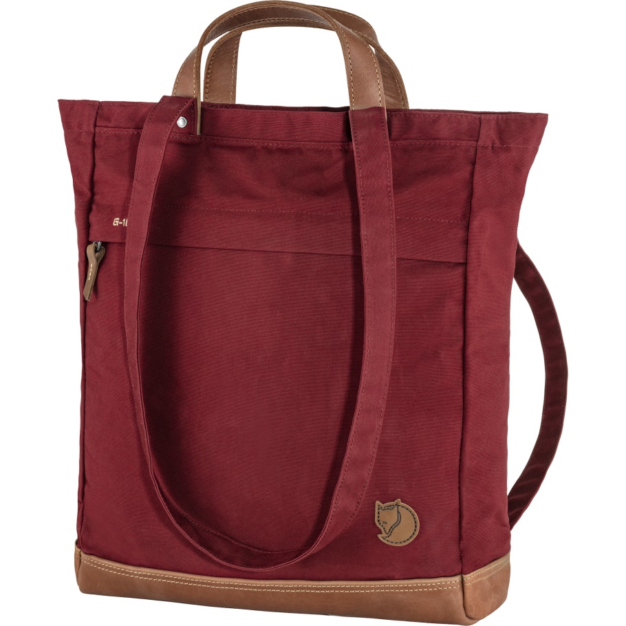Bolso De Mano No. 2 Marca De Moda Fjällräven Rojo Burdeos