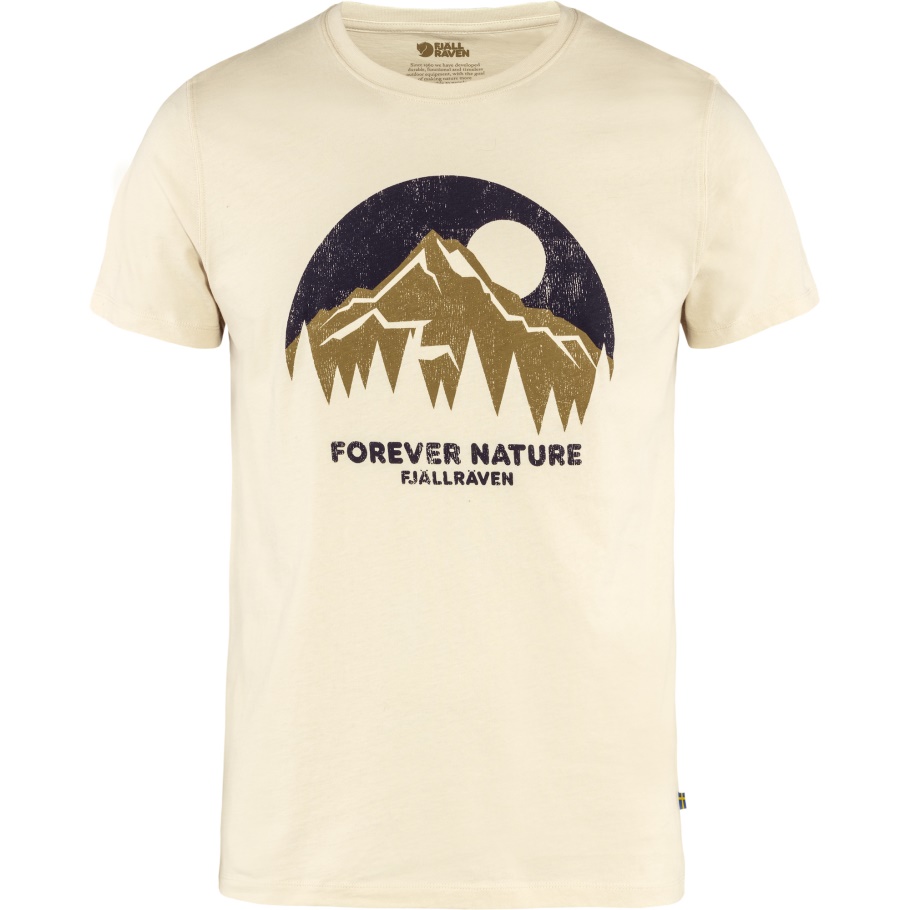 Fjällräven Moda Tiza Blanco Naturaleza Camiseta M