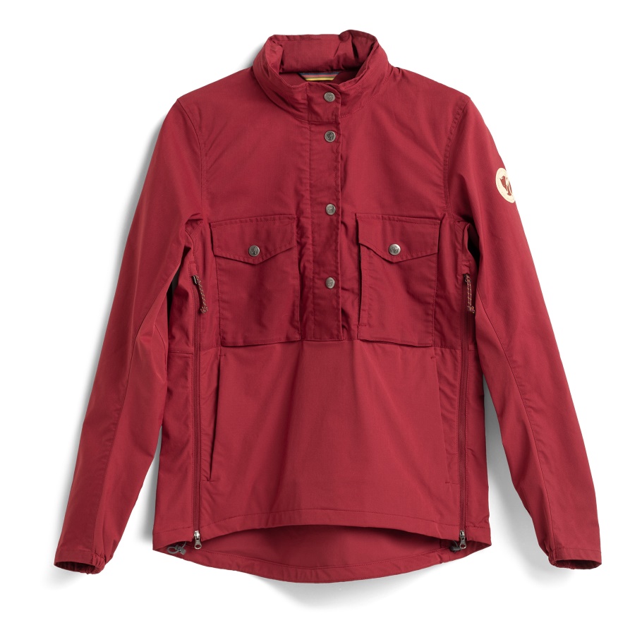 S/f Räven Anorak W Fjällräven Fashion Rojo Granada